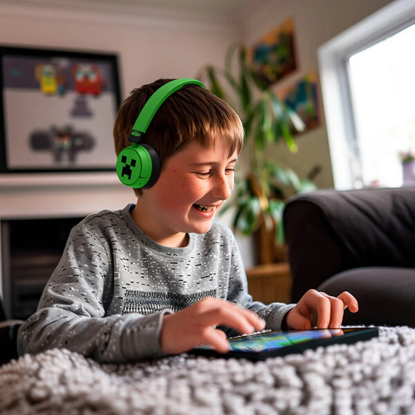 Hodetelefoner Minecraft On-Ear Junior Trådløs (Bilde 6 av 6)