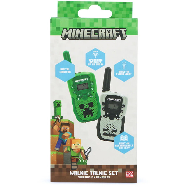 Walkie Talkie Minecraft Digital LCD LED (Bilde 3 av 3)