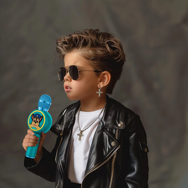 Karaoke Mikrofon Paw Patrol PopSing med LED-lys (Bilde 5 av 6)