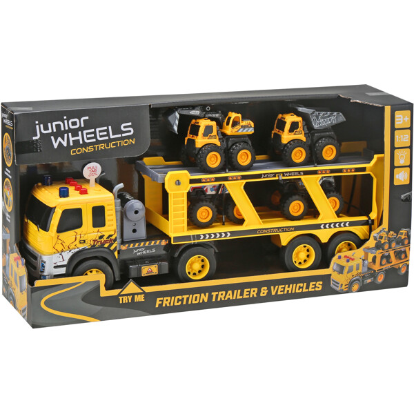 Junior Wheels Friction Trailer (Bilde 1 av 3)