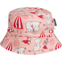 52/54 cm - Mummitrollet Skjellstrand Hatt Korall