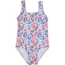 86-92 cl - Mummitrollet Sommerfuglpark Badedrakt Lyseblå