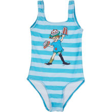 Pippi Kake Badedrakt Blå 110-116 cl