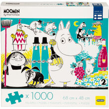 Puslespill 1000 brikker Mummitrollet Cover 2