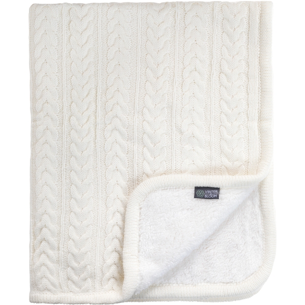 Vinter & Bloom Pledd Cuddly Ivory (Bilde 1 av 3)