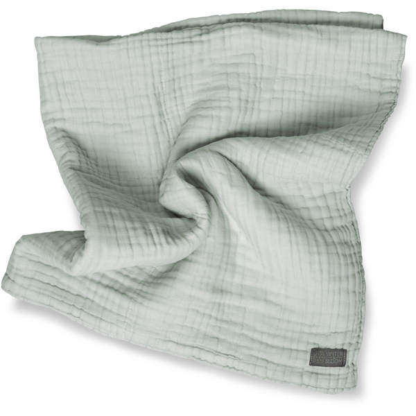 Vinter & Bloom Teppe Layered Muslin EKO Sage Green (Bilde 2 av 5)