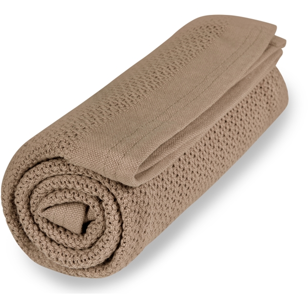 Vinter & Bloom Teppe Soft Grid EKO Almond Beige (Bilde 1 av 4)