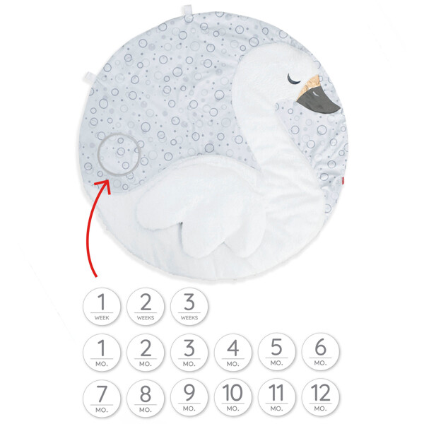 Skip Hop Lekematte Milestone Card Little Swan (Bilde 2 av 4)