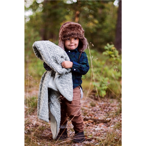 Vinter & Bloom Teppe Cuddly Grey Melange (Bilde 3 av 4)