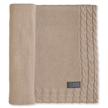 Almond Beige - Vinter & Bloom Pledd Joy EKO