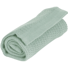 Vinter & Bloom Pledd Soft Grid EKO Sage Green