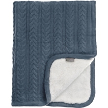 Vinter & Bloom Pledd Cuddly Storm Blue