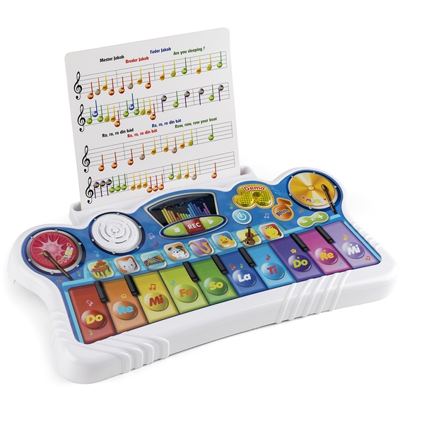 Baby Buddy Keyboard Lys & Lyd (Bilde 1 av 3)