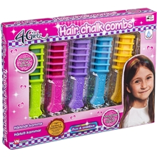 4 Girlz Hair Crayon kammer 5 stk