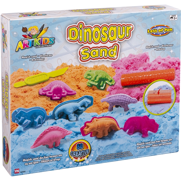 Artkids Magic Sand med dinosaur