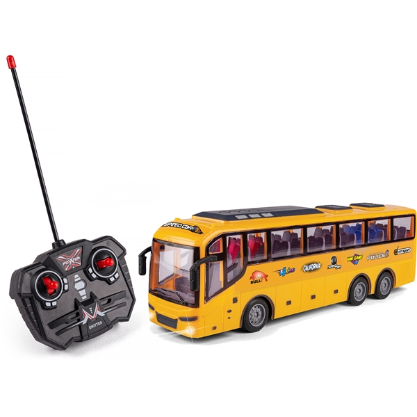 Speed ????Car R/C Bus 1:30 med lys (Bilde 2 av 2)