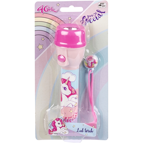 4-Girlz lommelykt LED 20 cm