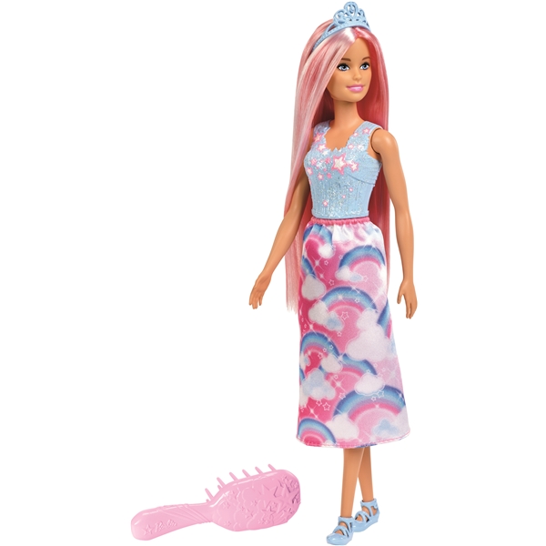 Barbie Hair Brush Doll (Bilde 1 av 3)