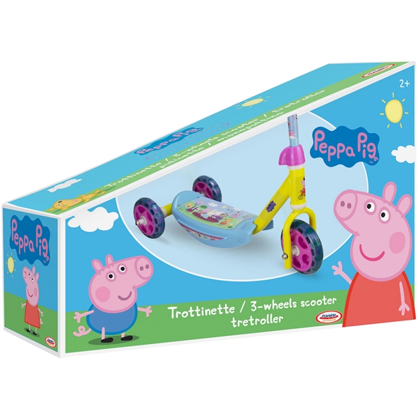 Peppa Gris 3 Hjul Sparkesykkel (Bilde 3 av 3)