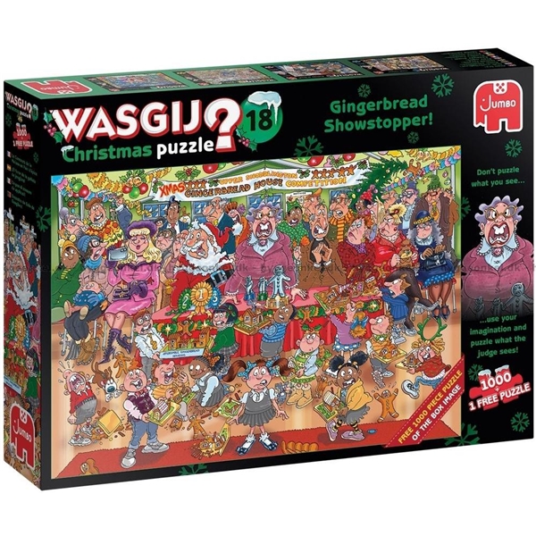 Wasgij Christmas 18 Gingerbread Showstopper x 2 (Bilde 1 av 2)