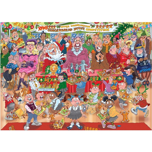 Wasgij Christmas 18 Gingerbread Showstopper x 2 (Bilde 2 av 2)