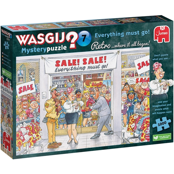 Wasgij Retro Mystery 7 Everything Must Go! (Bilde 1 av 2)