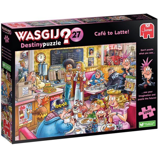 Wasgij Destiny 27 Cafe til Latte! (Bilde 1 av 2)