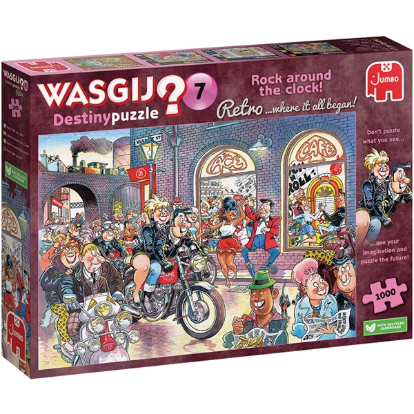 Wasgij Retro Destiny 7 Rock Around the Clock! (Bilde 1 av 2)