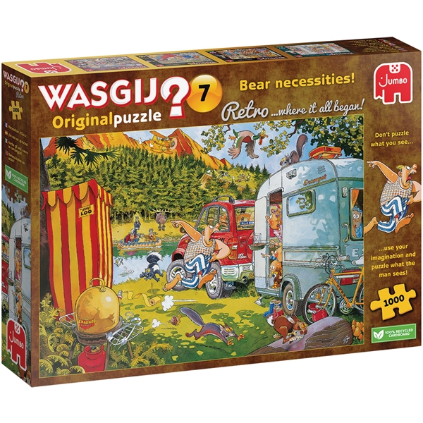 Wasgij Retro Original 7 Bjørnenødvendigheter! (Bilde 1 av 2)
