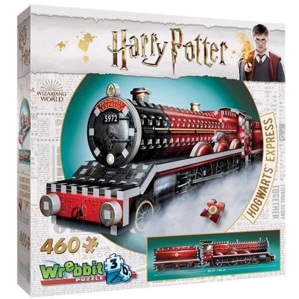 Wrebbit 3D Puslespill H. Potter Hogwarts Express (Bilde 1 av 3)