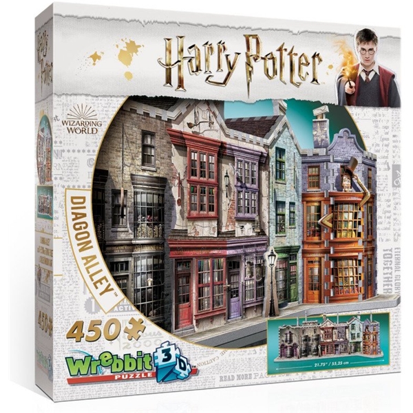 Wrebbit 3D Puslespill Harry Potter Diagon Alley (Bilde 1 av 5)