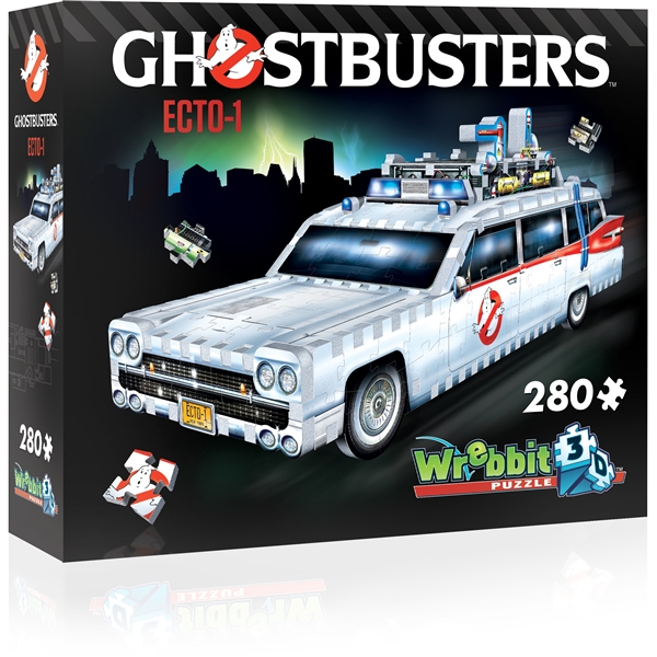 Wrebbit 3D Puslespill Ghostbustersbil (Bilde 1 av 6)