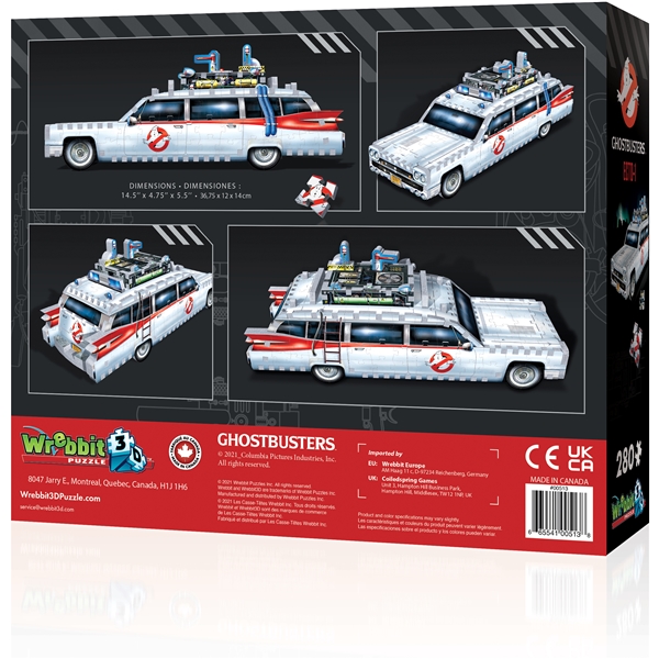 Wrebbit 3D Puslespill Ghostbustersbil (Bilde 2 av 6)