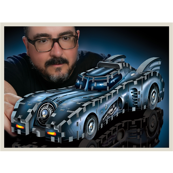 Wrebbit 3D Puzzle Batmobile (Bilde 5 av 5)