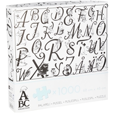 Puslespill 1000 Deler Mummi Alfabet