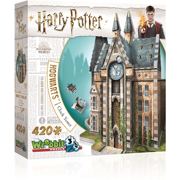 Wrebbit 3D Puslespill Hogwarts Klokketårn (Bilde 1 av 4)