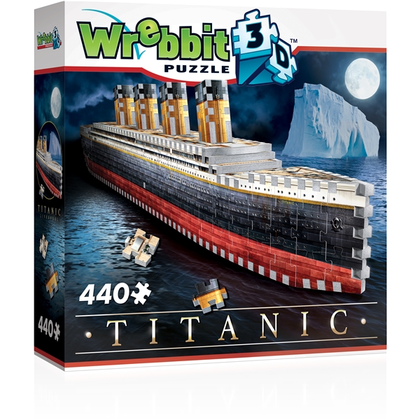 Wrebbit 3D Puslespill Titanic (Bilde 1 av 7)