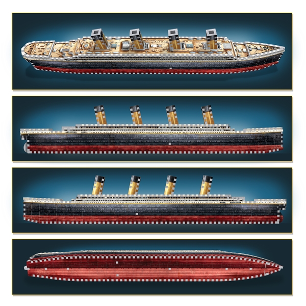 Wrebbit 3D Puslespill Titanic (Bilde 6 av 7)