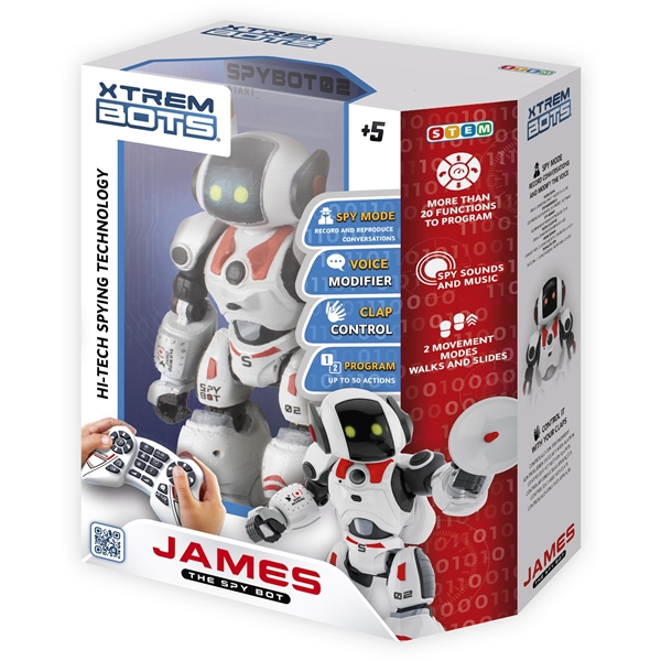 Xtrem Bots Spionroboten James (Bilde 6 av 6)