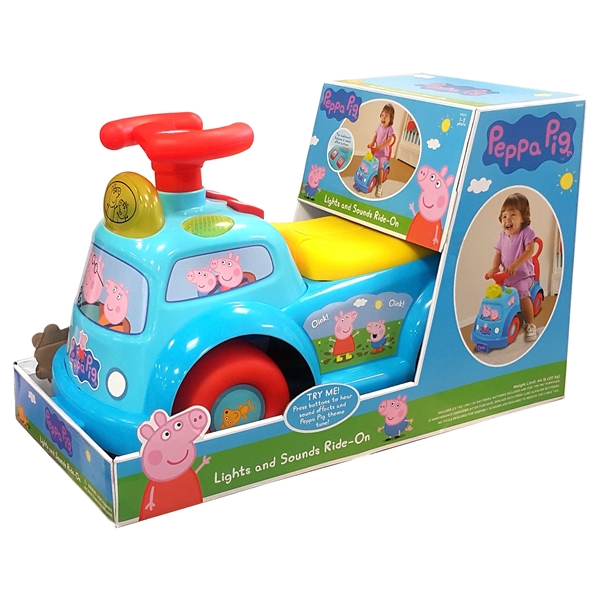 Peppa Gris Lights & Sounds Ride-On (Bilde 3 av 3)