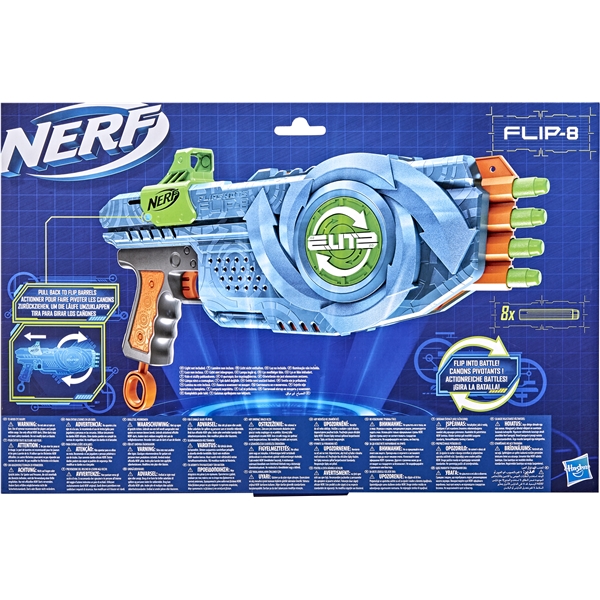 NERF N-Strike Elite 2.0 Flipshots Flip 8 (Bilde 3 av 3)