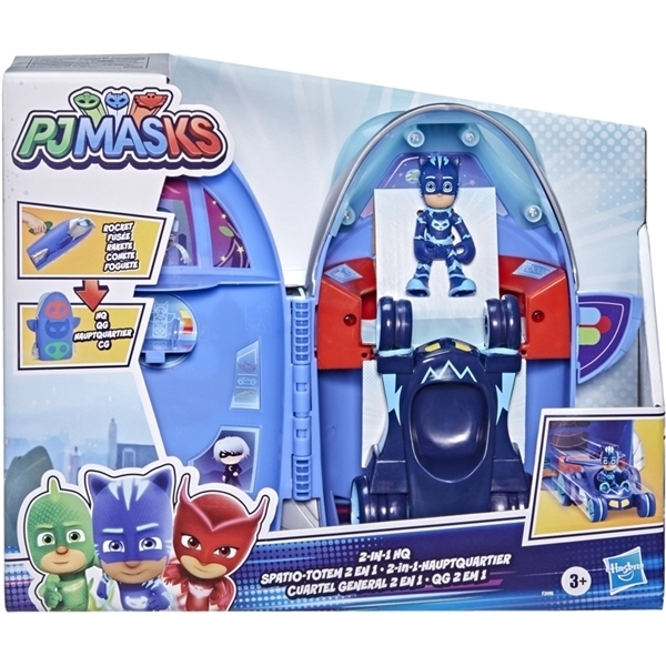 PJ Masks 2-in-1 HQ Playset (Bilde 1 av 5)