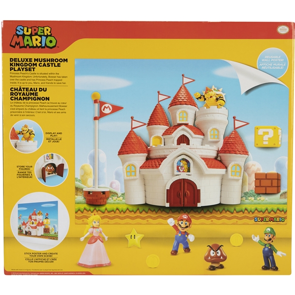 Super Mario Deluxe Playset Mushroom KingdomCastle (Bilde 2 av 5)