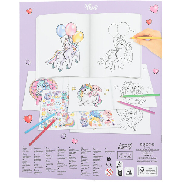 Ylvi Unicorn Malebok (Bilde 5 av 5)
