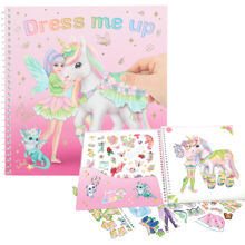 Ylvi Dress Me Up Klistremerkebok Rosa