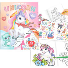 Ylvi Unicorn malebok med klistremerker