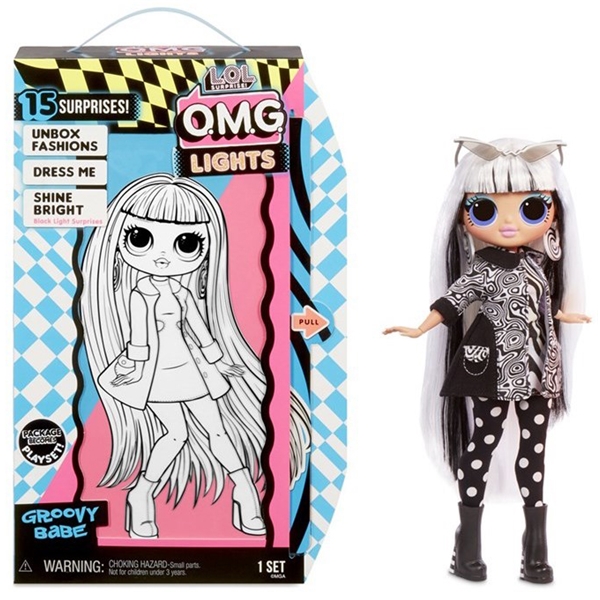 L.O.L. Surprise OMG Fashion Doll Groovy Babe (Bilde 1 av 5)