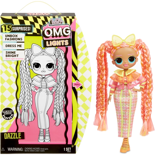 L.O.L. Surprise OMG Fashion Doll Dazzle (Bilde 1 av 5)