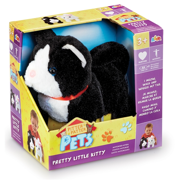 Happy Pets Little Kitty Black/White (Bilde 2 av 2)