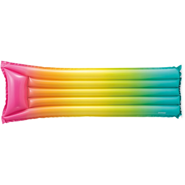 Intex Bademadrass Rainbow Ombre (Bilde 1 av 3)